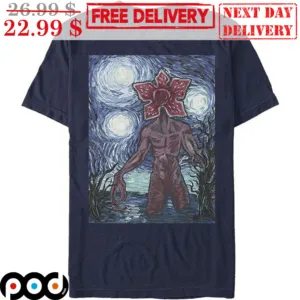 Demogorgon Starry Night Stranger Things Shirt