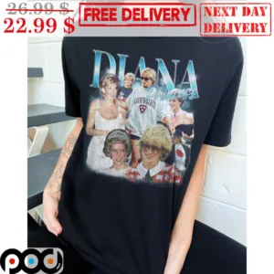 Diana Princess Vintage Retro Shirt