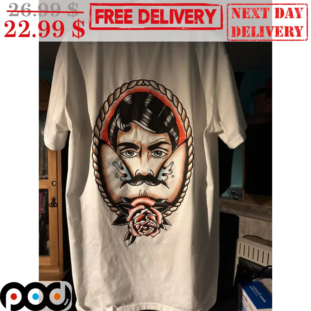 Man Mirror Roses Eat Pussy Fun Shirt