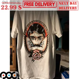 Man Mirror Roses Eat Pussy Fun Shirt