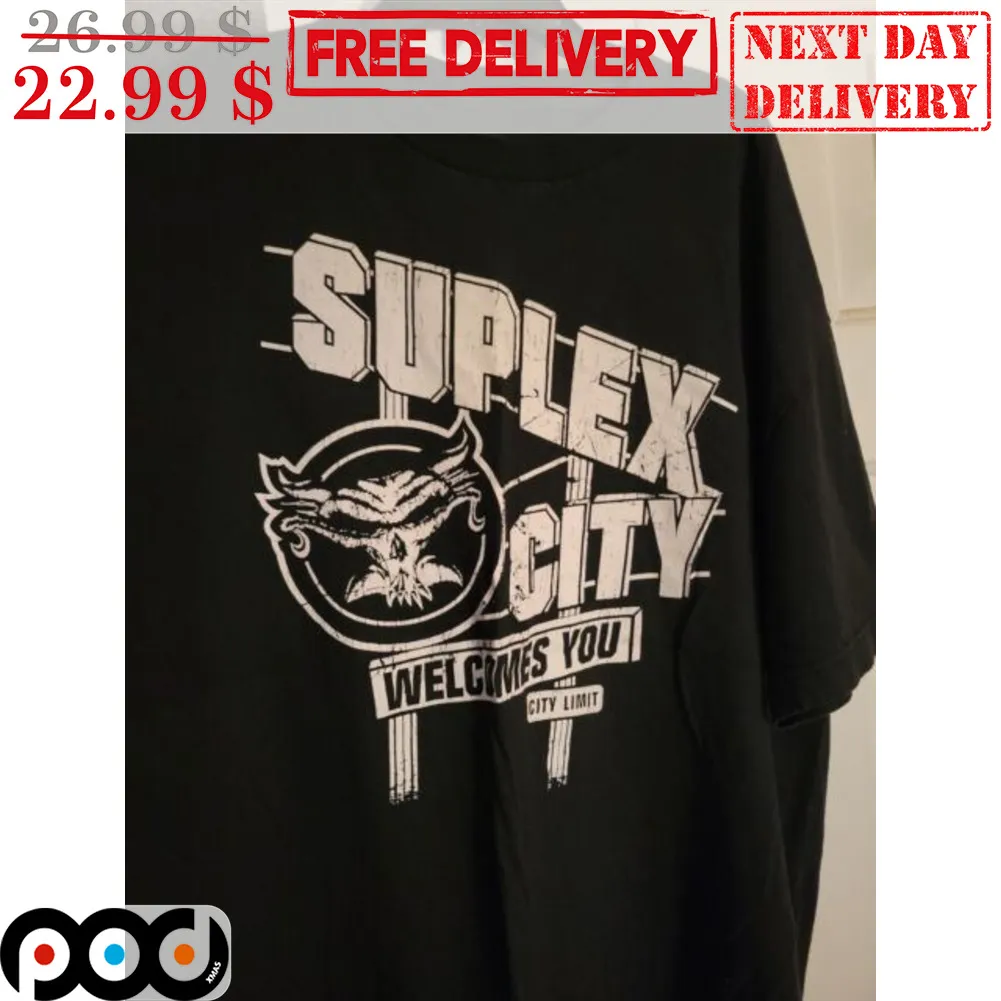 Suplex City Welcomes You City Limit Vintage Shirt