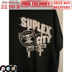 Suplex City Welcomes You City Limit Vintage Shirt