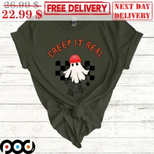 Ghost Creep It Real Halloween Shirt