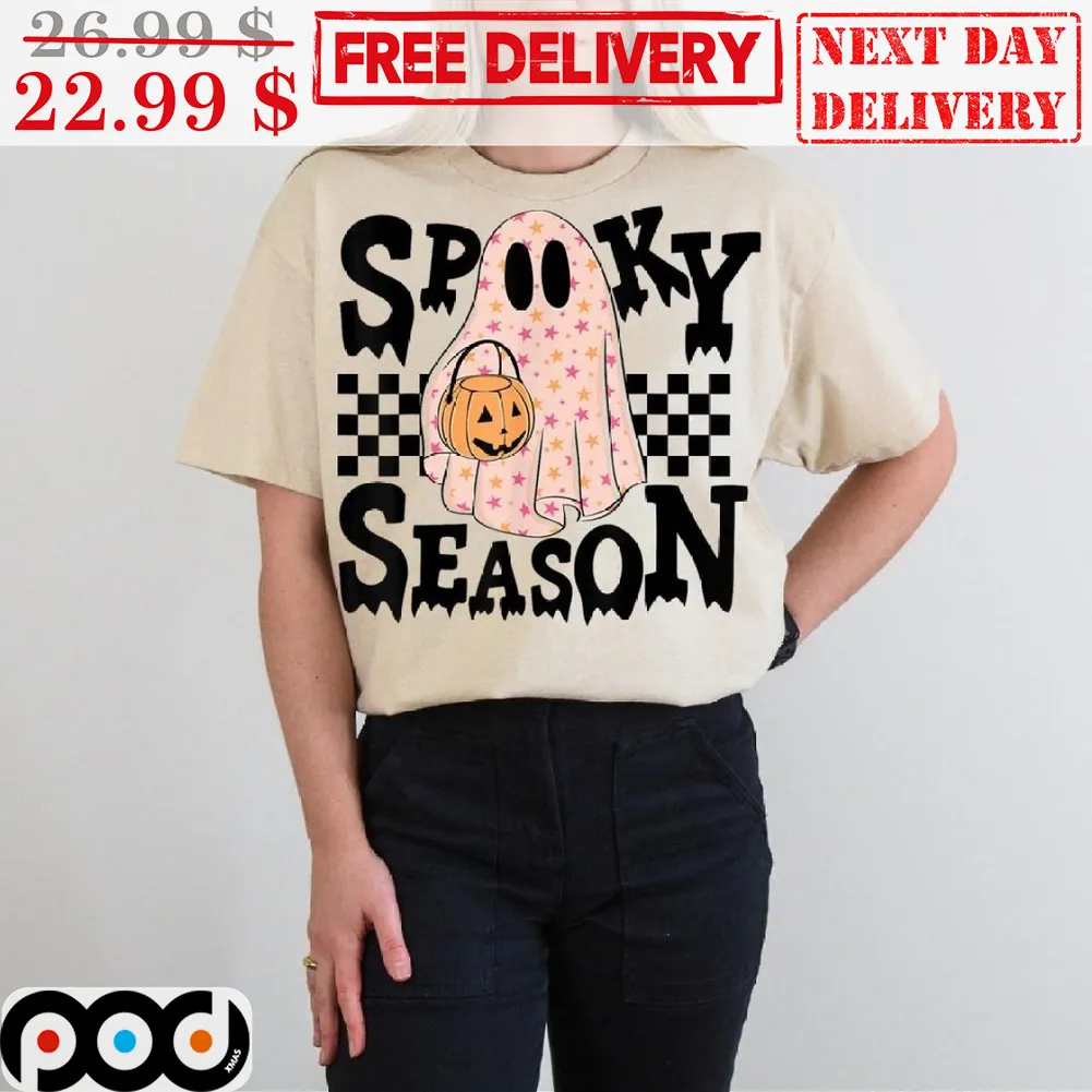 Ghost Spooky Season Halloween 2023 Shirt