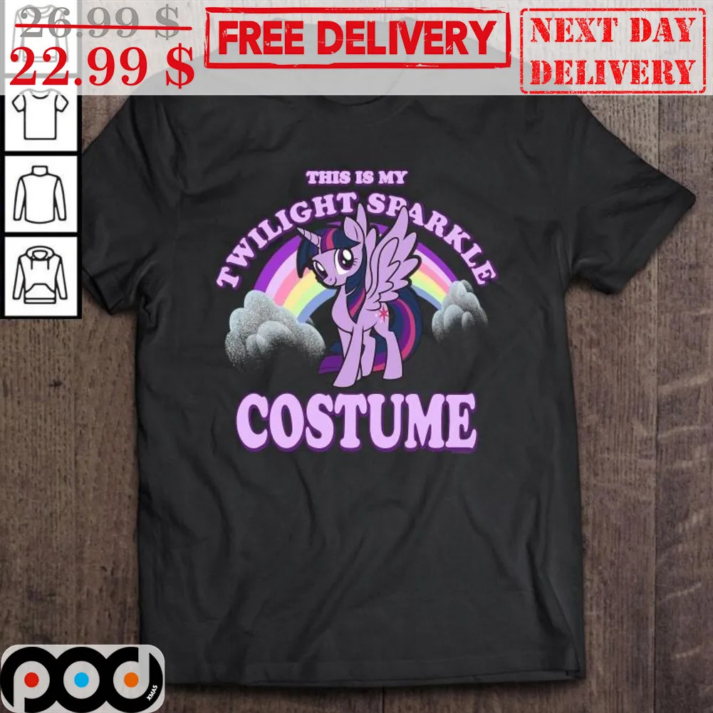 Ponny This Is My Twillight Sparkle Costume Shirt