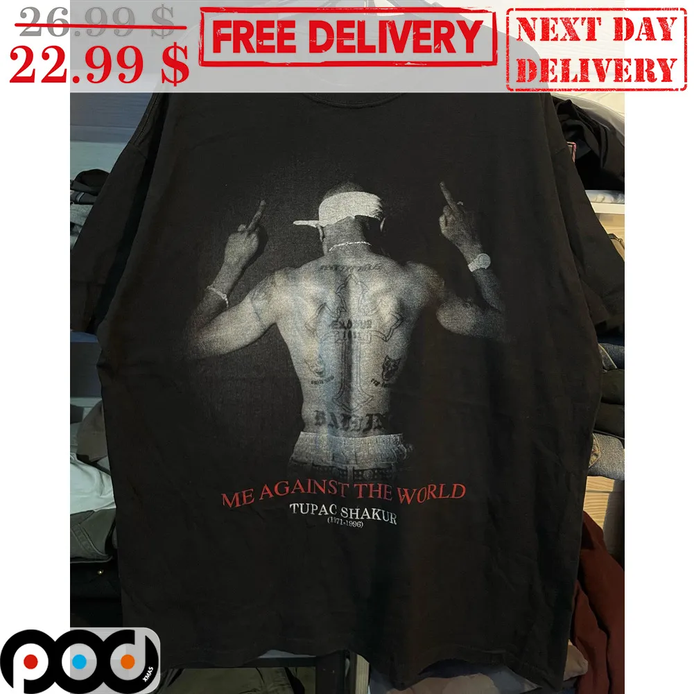 Tupac Shakur Me Against The World Vintage Shirt