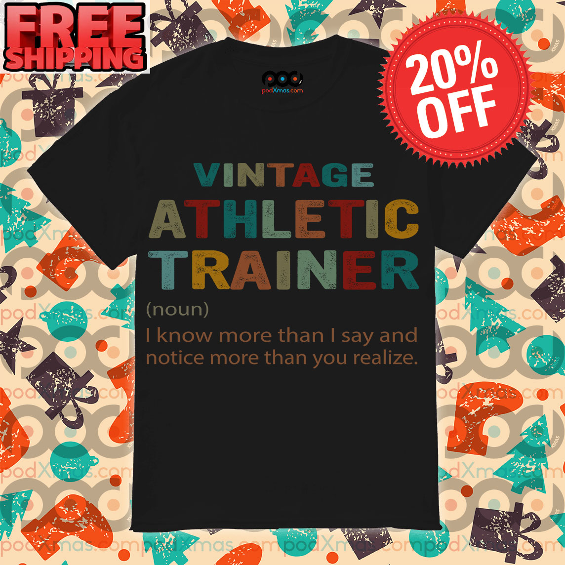 Athletics T-Shirt Designs - Designs For Custom Athletics T-Shirts - Free  Shipping!