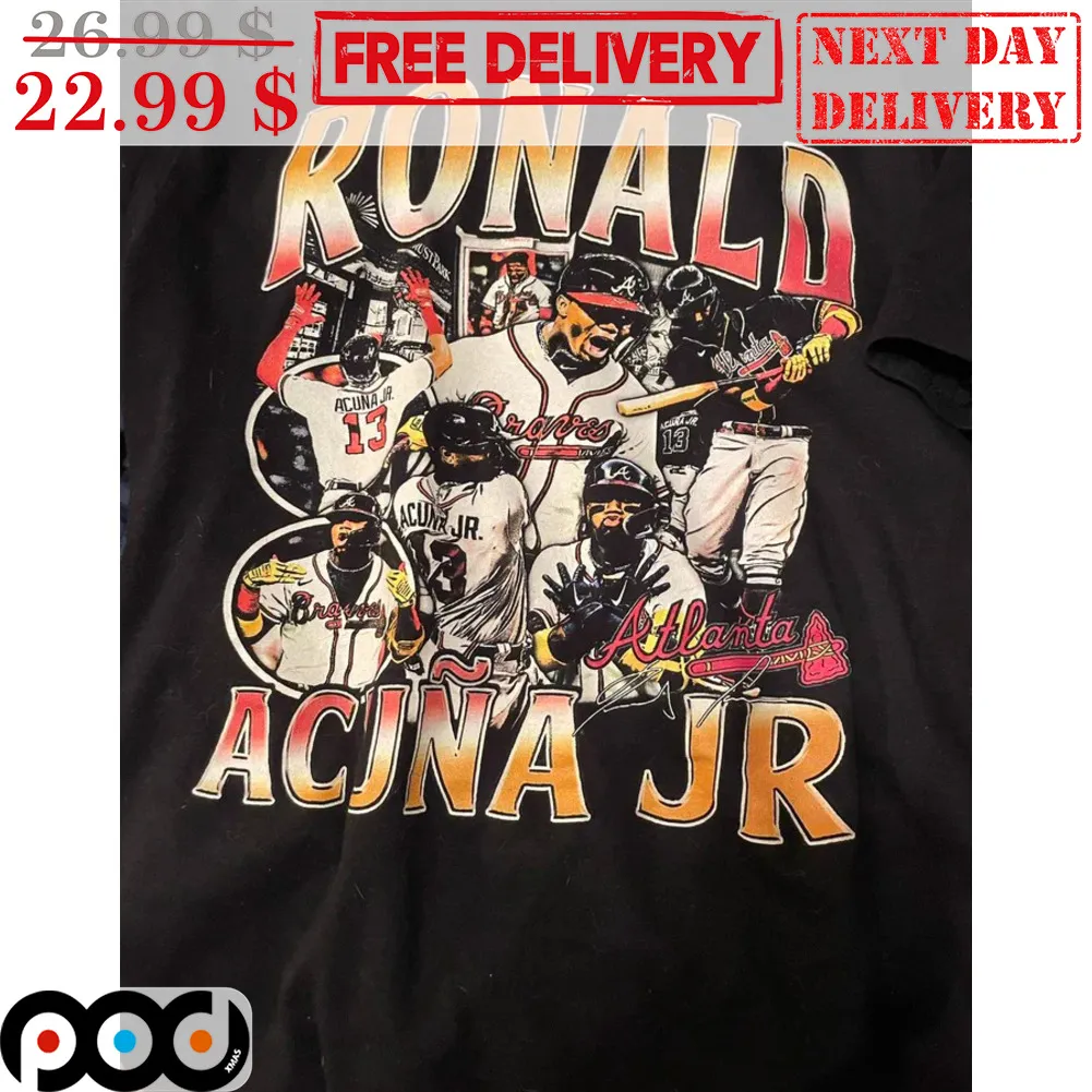 Ronald Acuña Jr Atlanta Braves Signature Shirt