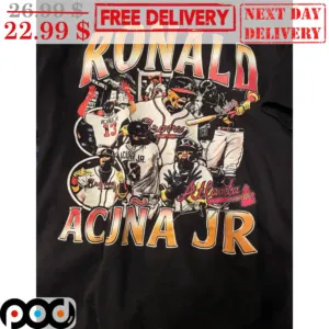 Ronald Acuña Jr Atlanta Braves Signature Shirt