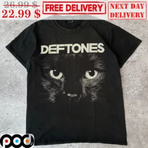 Deftones Vintage Cat Shirt