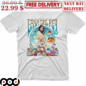 Lana Del Rey Flower Planet Vintage Shirt