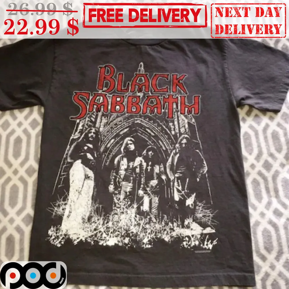 Black Sabbath Rock Band Retro Shirt