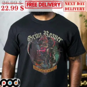 Grim Reaper See You In Hell Vintage Shirt