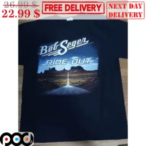Bob Seger Ride Out Vintage Shirt