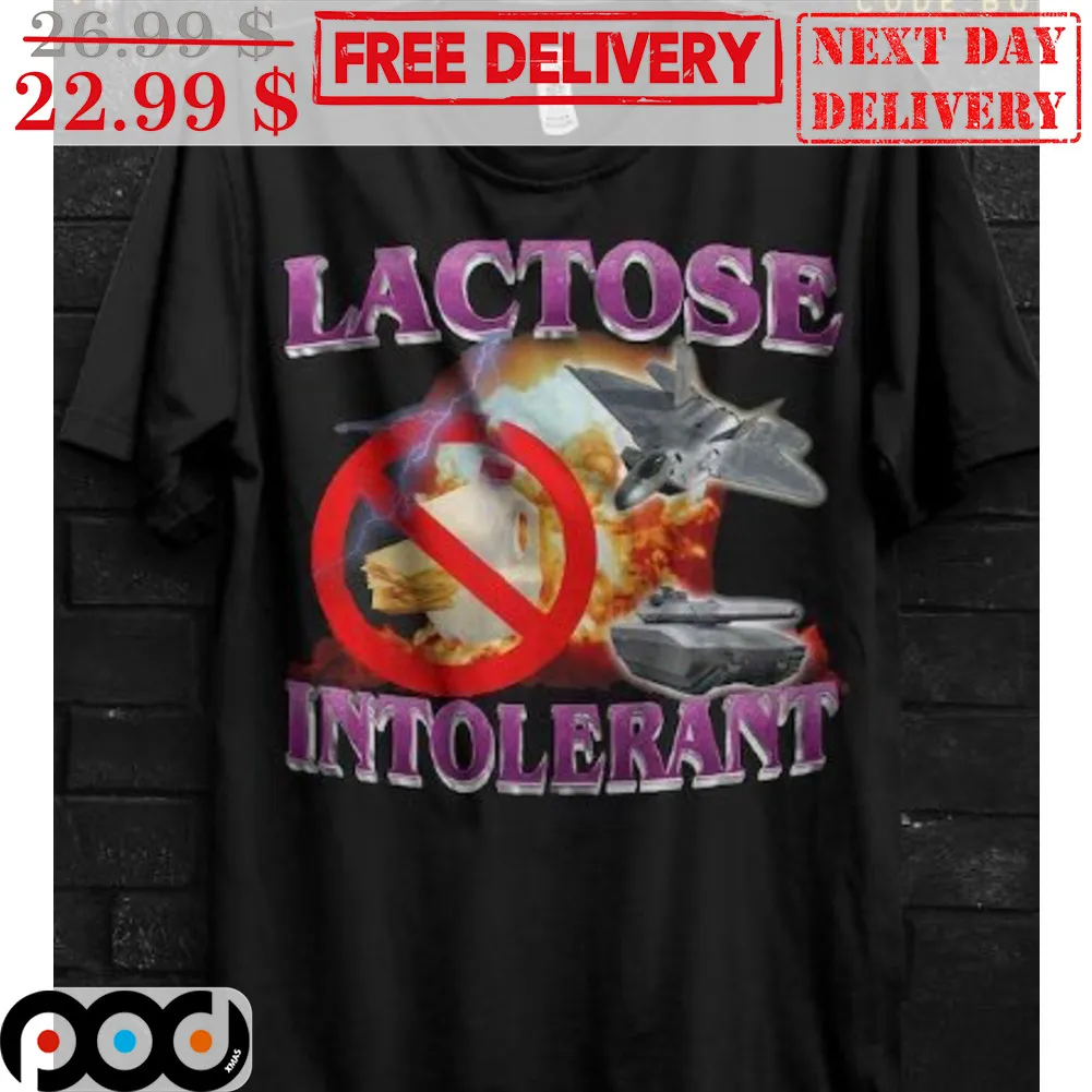 Gluten Meme Lactose Intolerant Shirt