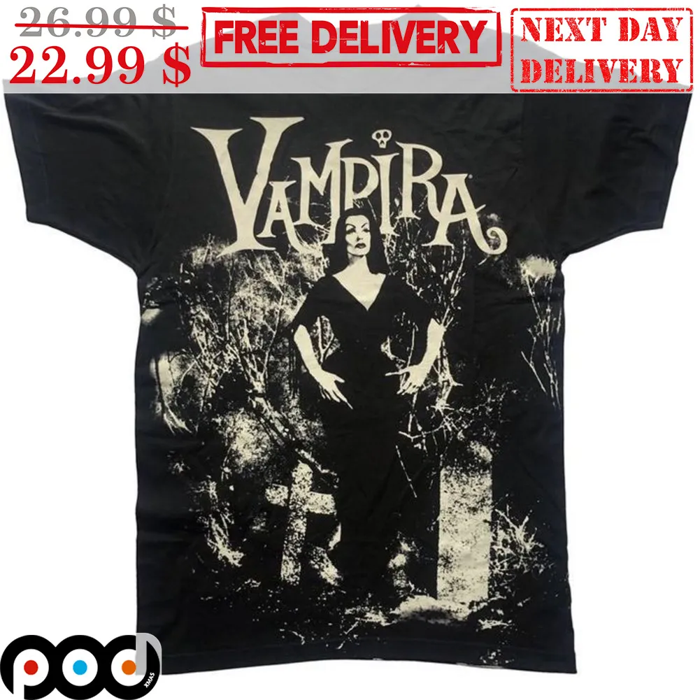 Maila Nurmi Vampira Retro Shirt