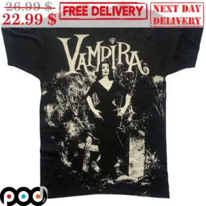 Maila Nurmi Vampira Retro Shirt