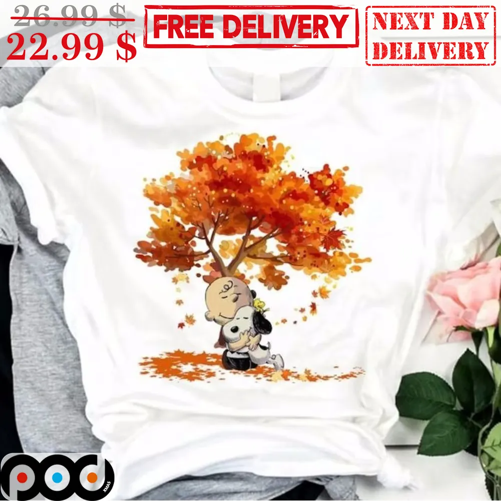 Peanuts Charlie Brown And Snoopy Fall Shirt