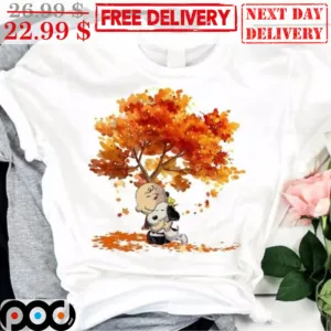 Peanuts Charlie Brown And Snoopy Fall Shirt