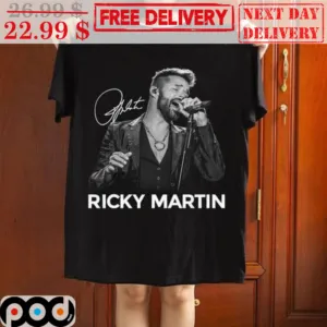 Ricky Martin Signature Vintage Shirt