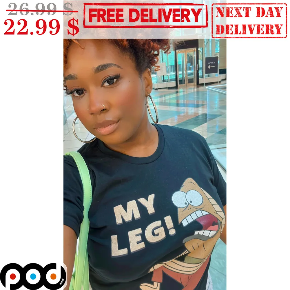 SpongeBob SquarePants Fred the Fish My Leg Shirt