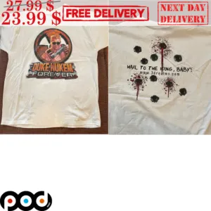 Duke Nukem Forever Hail To The King Baby Shirt