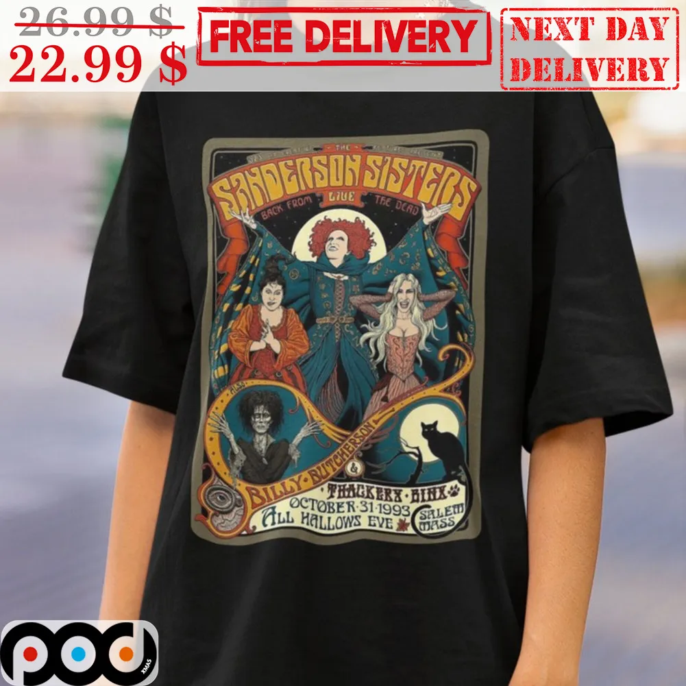 The Sanderson Sisters Hocus Pocus Billy Chutchersch Shirt