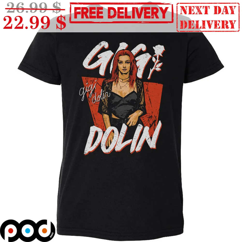 Gigi Dolin WWE Roses Retro Shirt