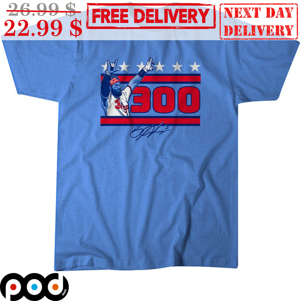 Get Bryce Harper 300 Philadelphia Phillies Signature MLB Shirt For Free  Shipping • Custom Xmas Gift