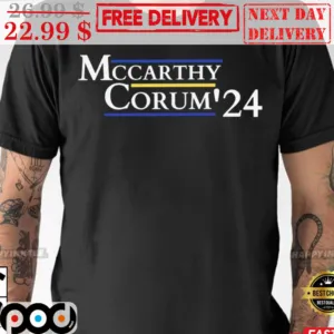 J.J. McCarthy Corum' 24 Michigan Wolverines Shirt