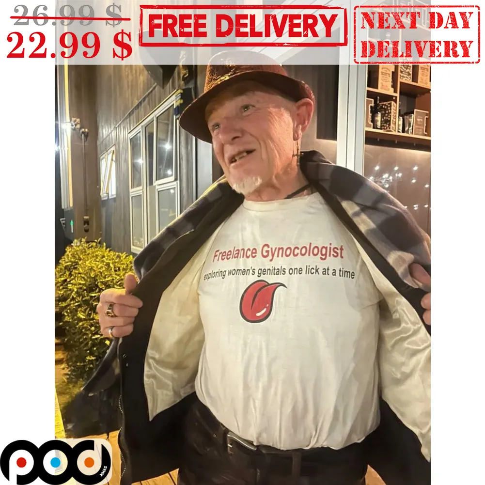 Lip Freelance Gynocologist Exloring Women's Genitals One Lick At A Time Shirt