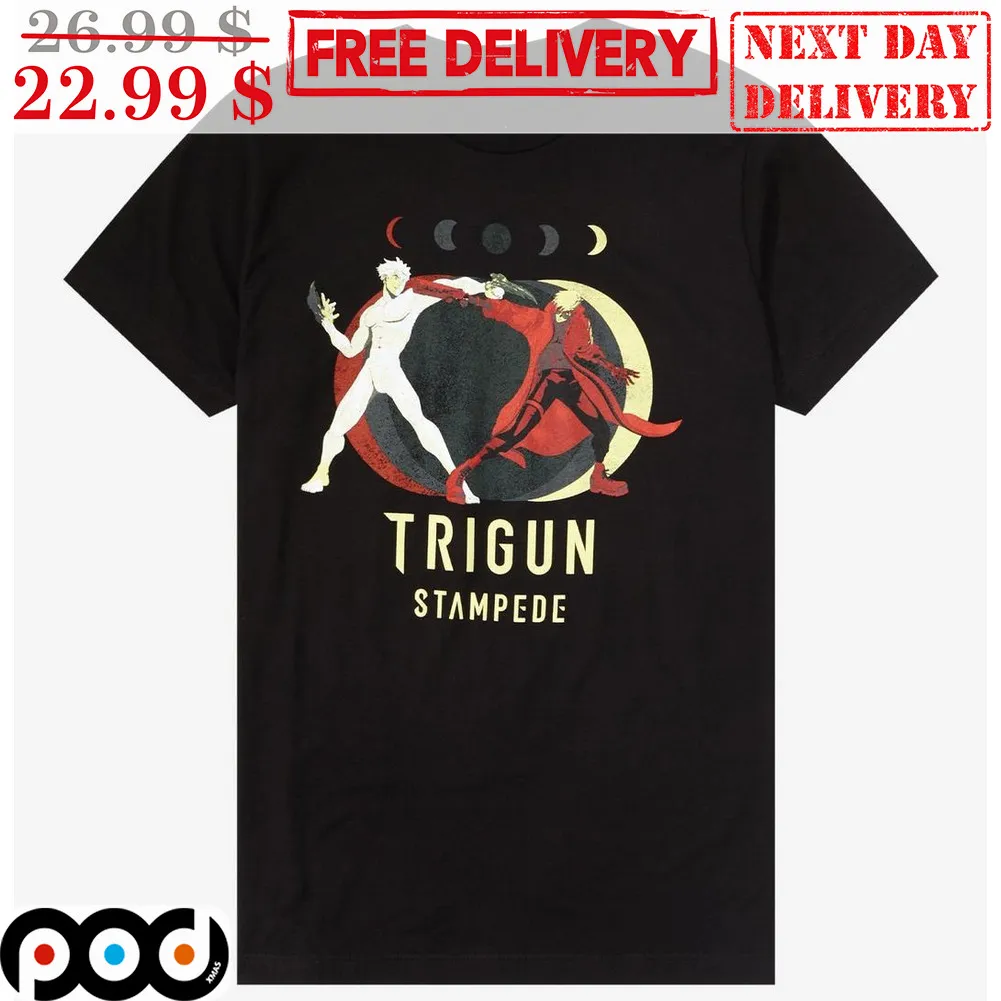 Moon Trigun Stampede Millions Knives Vash the Stampede Shirt