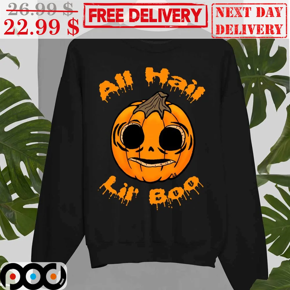 Pumpkins All Hail Lil Boo Halloween 2023 Shirt