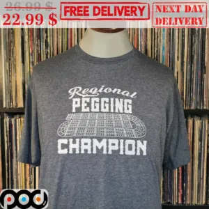 Regional Pegging Champion Cribbage Shirt