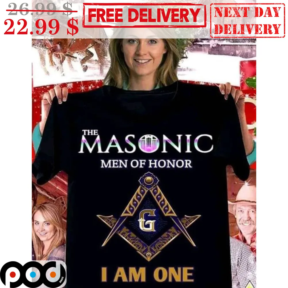 Toronto Raptors The Masonic Men Of Hornor I Am One NBA Shirt