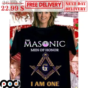 Toronto Raptors The Masonic Men Of Hornor I Am One NBA Shirt