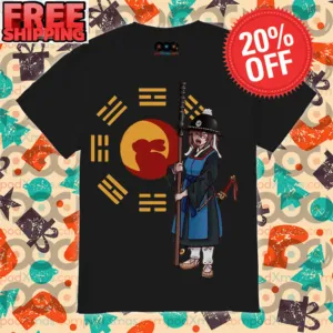 Korean Girl Rabbit Moon Shirt