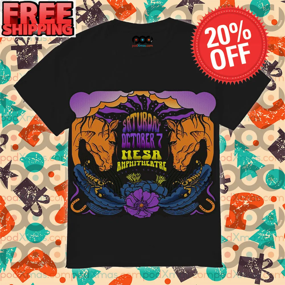 Saturday October 7 Mesa Amphitheatre Vintage Shirt