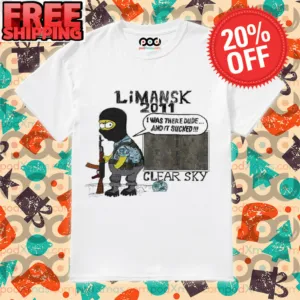 The Simpsons Limansk 2011 I Was There Dude And It Skucked Clear Sky Shirt