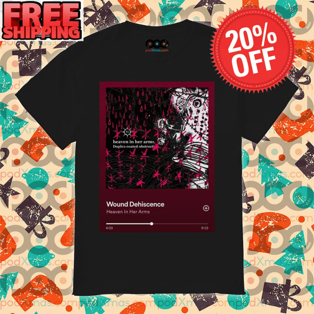 Wound Dehiscence Heaven in Her Arms Cover Albums Shirt