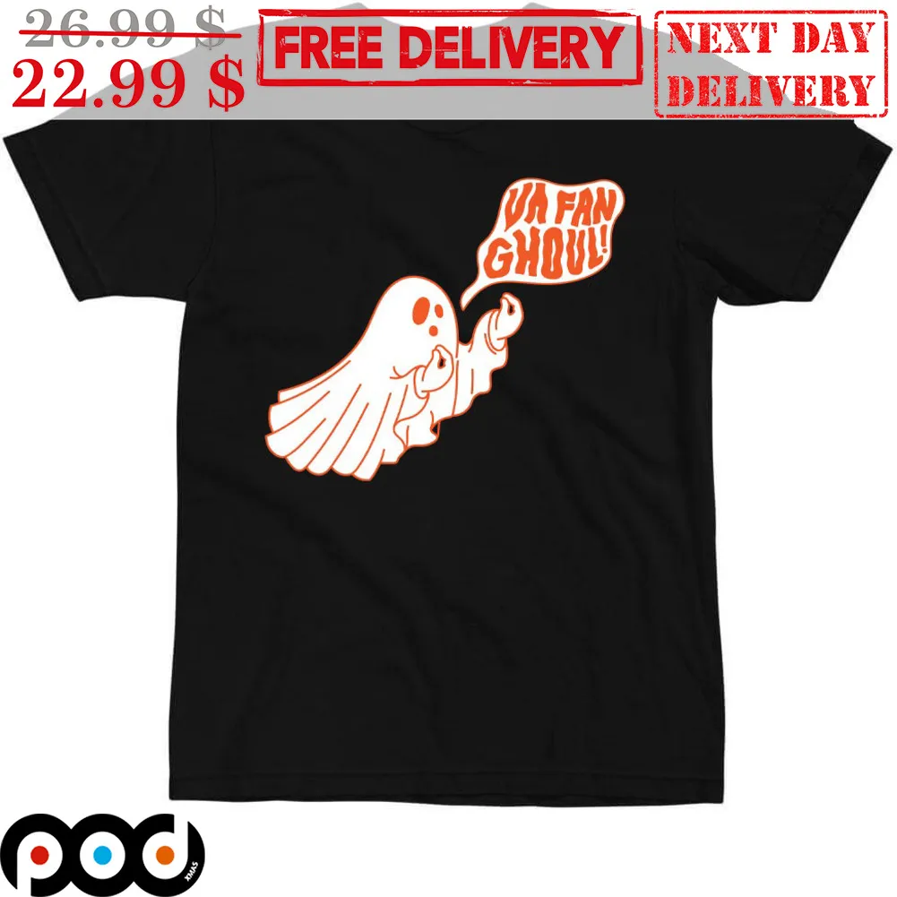 Boo Ghost Va Fan Ghoul Halloween Shirt