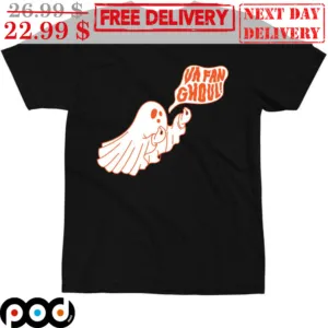 Boo Ghost Va Fan Ghoul Halloween Shirt