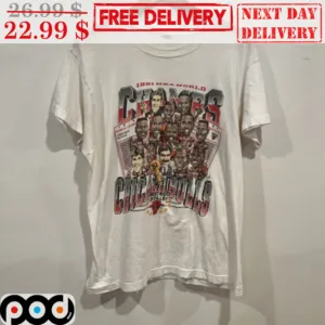 1991 NBA World Champs Chicago Bulls NBA Shirt