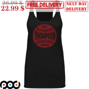 Ryan Thompson Arizona Diamondbacks Baseball NBA Shirt