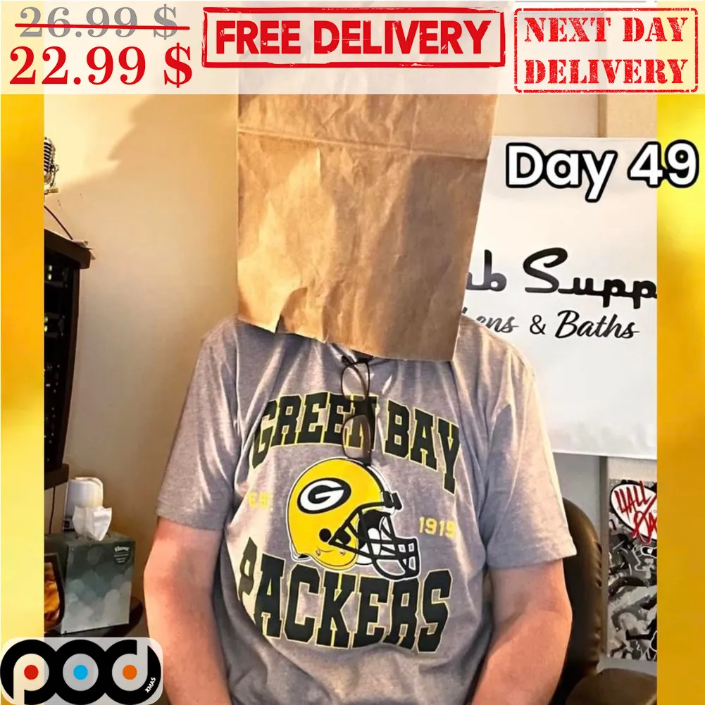 Green Bay Packers EST 1919 Helmet Shirt