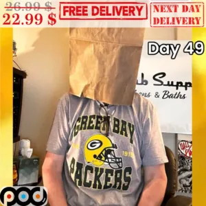 Green Bay Packers EST 1919 Helmet Shirt