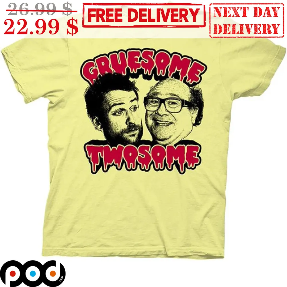 Gruesome Twosome Horror Movies Vintage Shirt