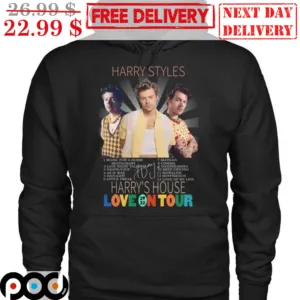 Harry Albums Harry's House Love On Tour Retro Vintage Shirt