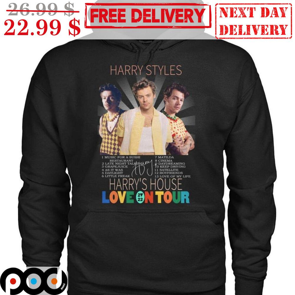 Harry Albums Harry's House Love On Tour Retro Vintage Shirt Harry Albums Harry's House Love On Tour Retro Vintage Shirt