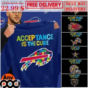 NFL Teams Acceptance Is The Cure Autism Shirt